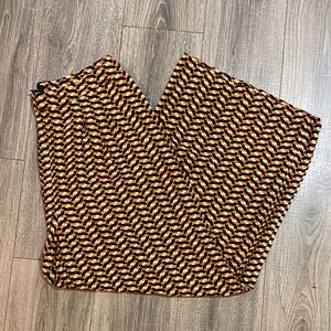 Who What Wear Multicolor Geometric Pants